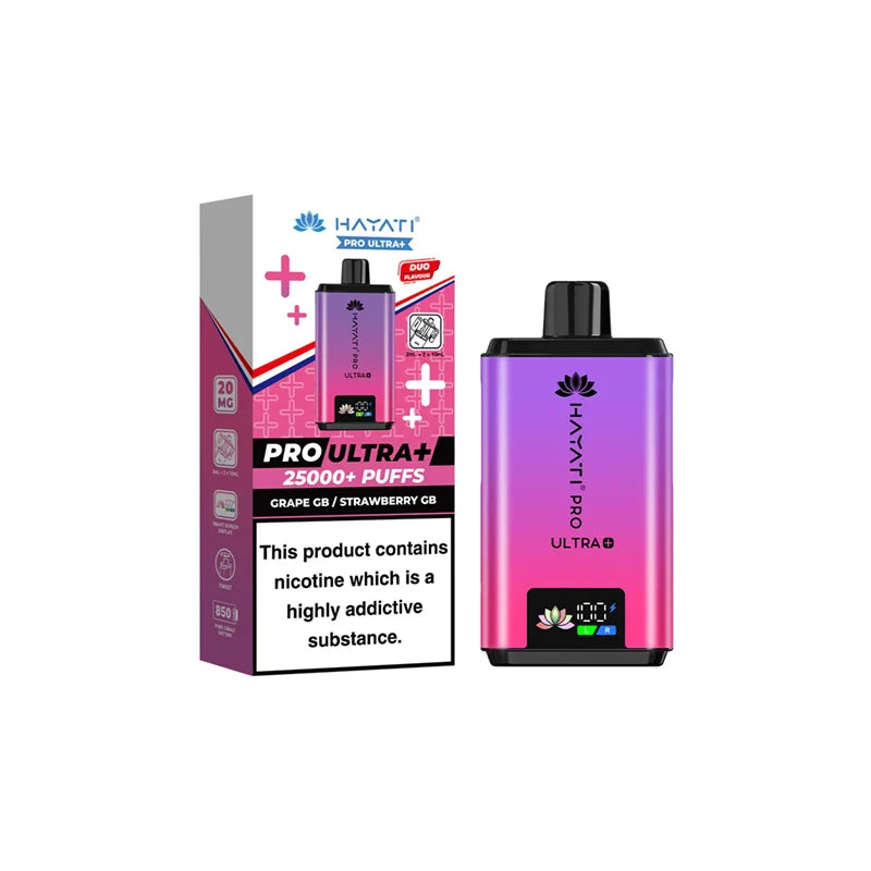 Hayati Pro Ultra Plus 25000 Puffs Box of 5 | Hayati Prefilled Pod Kit