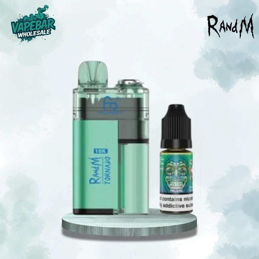 randm tornado 18k R and M Tornado 18000 Box of 5 Prefilled Pod Kit
