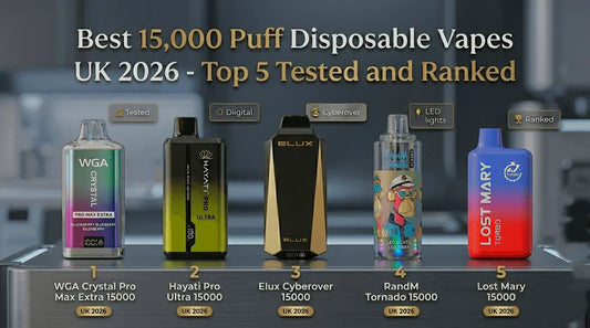 Best 15,000 Puff Disposable Vapes UK 2026