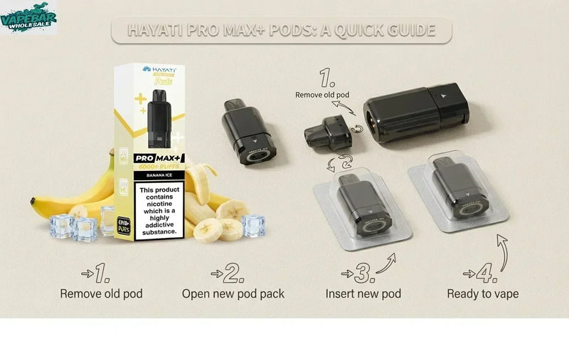 How to Remove and Change Hayati Pro Max Pods?