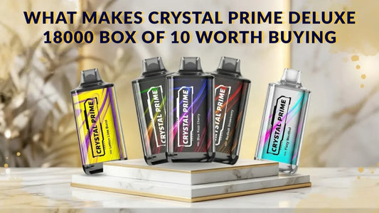 Crystal Prime Deluxe 18000 box of 10
