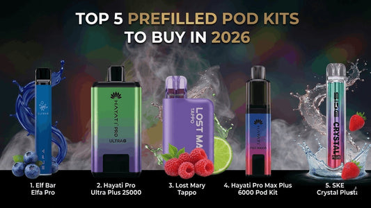 Top 5 Prefilled Pod Kits to Buy in 2026 | Vapebar Wholesale