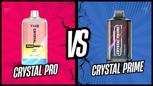 Crystal Prime vs Crystal Pro | Which High Puff Vape Kit Should You Choose?