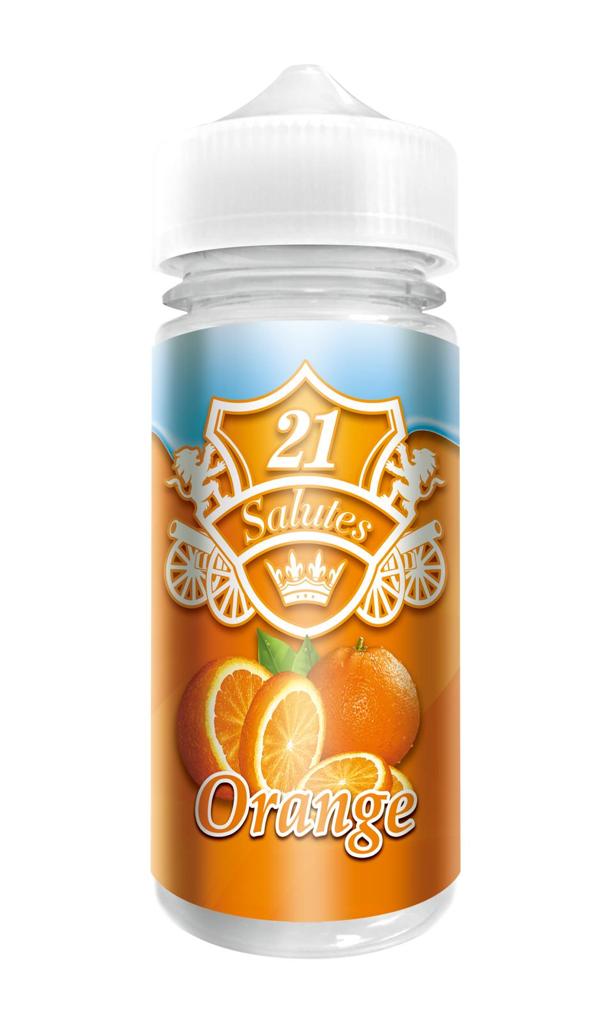 21 Salutes 100ml Shortfill-Orange-vapeukwholesale