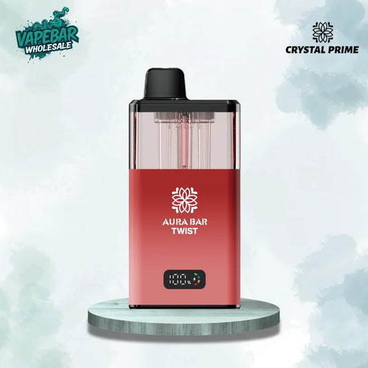 Crystal Prime Aura Bar Twist 40k Vape Kit - Box of 5