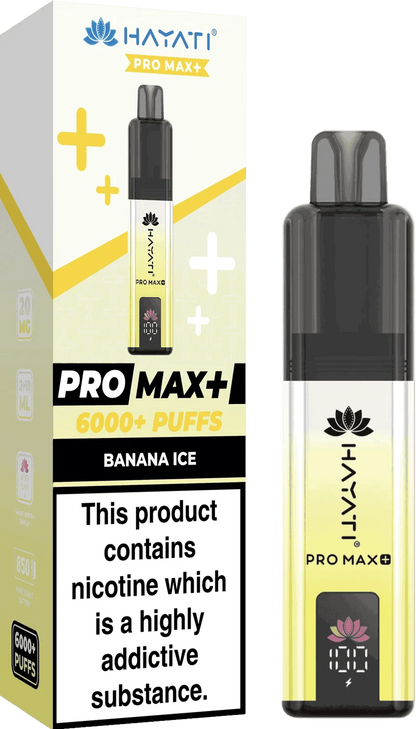 Hayati Pro Max Plus 6000 Box of 5 | Wholesale Vape Kit