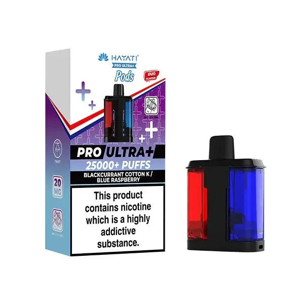 Hayati Pro Ultra Plus 25000 Pods Box of 5 | Hayati Prefilled Pods