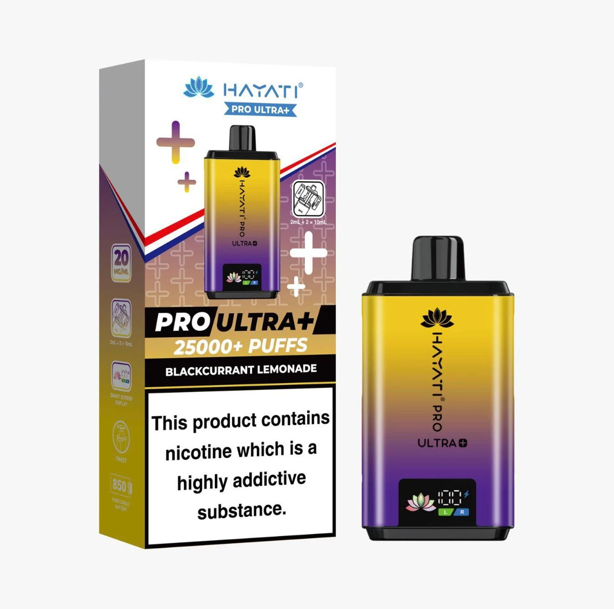 Hayati Pro Ultra Plus 25000 Puffs Box of 5 | Hayati Prefilled Pod Kit