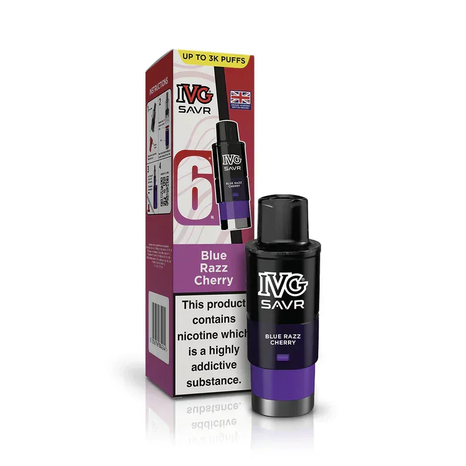 IVG SAVR 3000 Prefilled Refill Replacement Pods - Box of 5