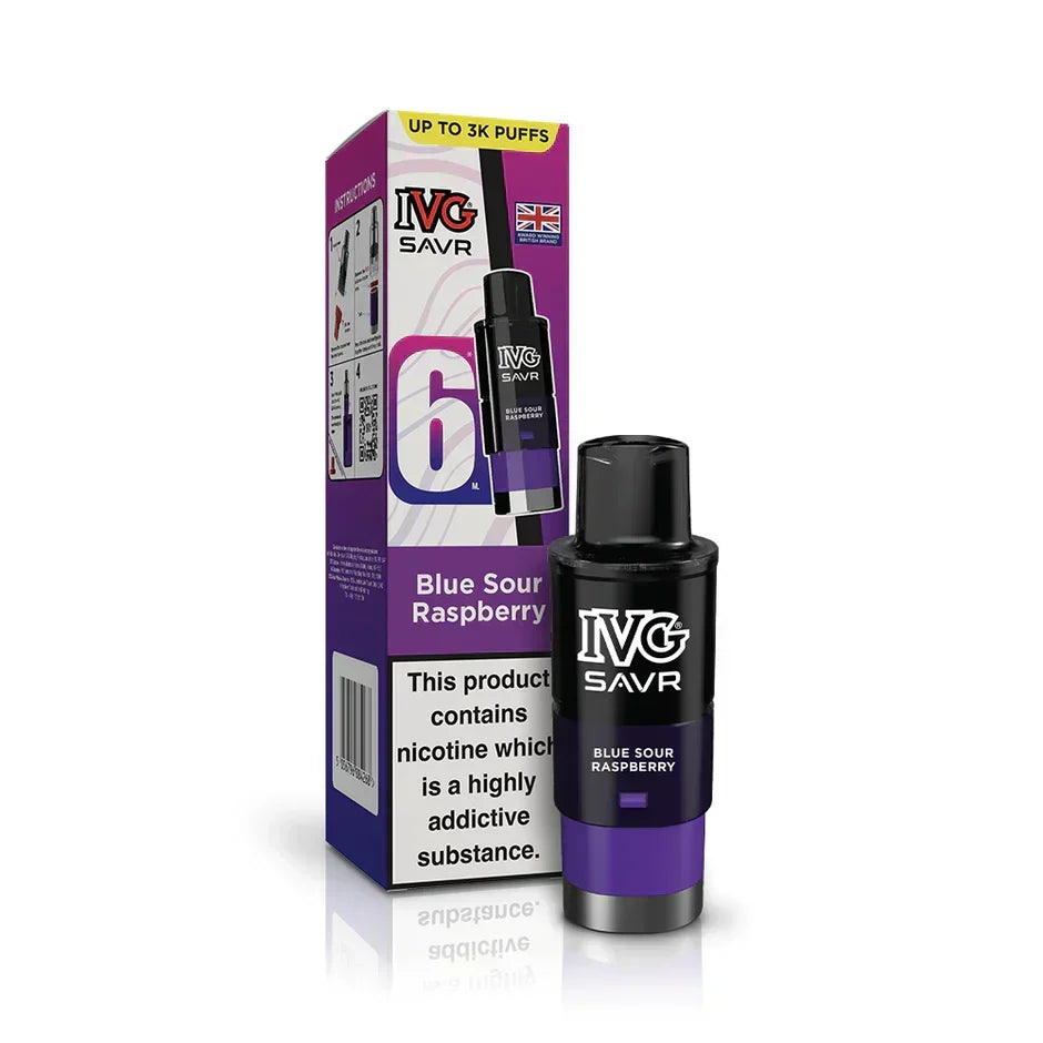 IVG SAVR 3000 Prefilled Refill Replacement Pods - Box of 5
