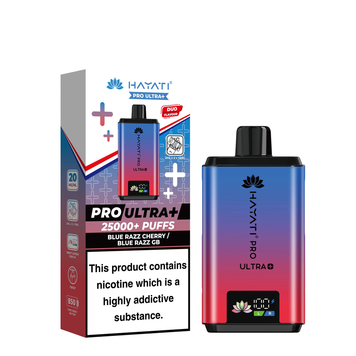 Hayati Pro Ultra Plus 25000 Puffs Box of 5 | Hayati Prefilled Pod Kit