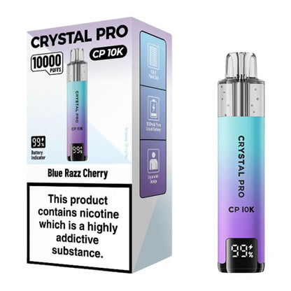 Crystal Pro 10000 Puffs box of 5 | Self-refilling Vape