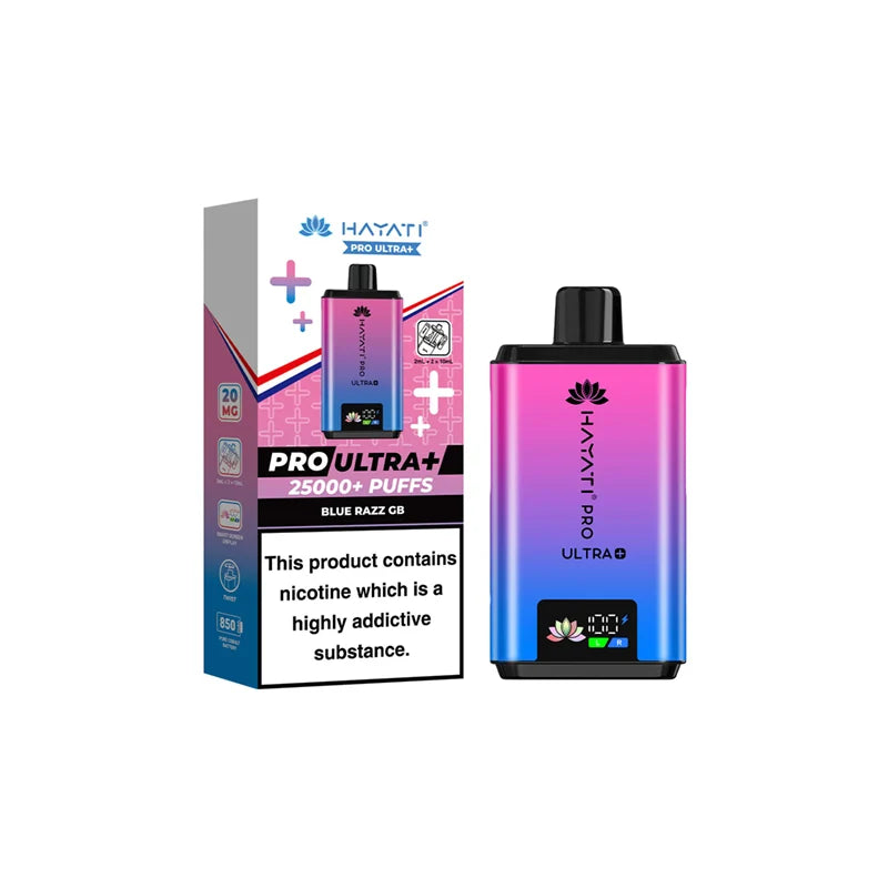 Hayati Pro Ultra Plus 25000 Puffs Box of 5 | Hayati Prefilled Pod Kit