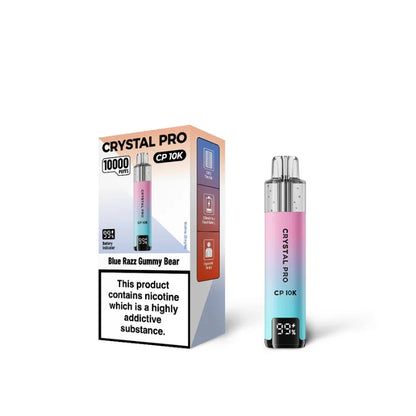Crystal Pro 10000 Puffs box of 5 | Self-refilling Vape