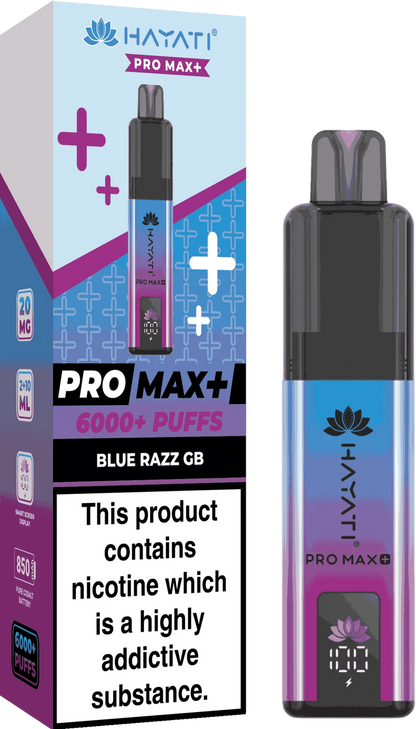 Hayati Pro Max Plus 6000 Box of 5 | Wholesale Vape Kit