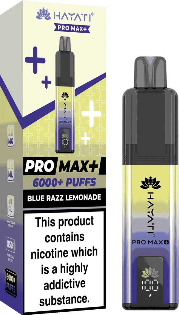 Hayati Pro Max Plus 6000 Box of 5 | Wholesale Vape Kit