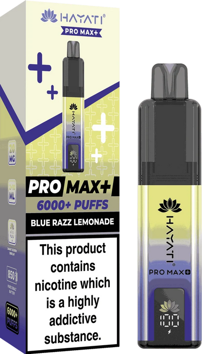 Hayati Pro Max Plus 6000 Box of 5 | Wholesale Vape Kit