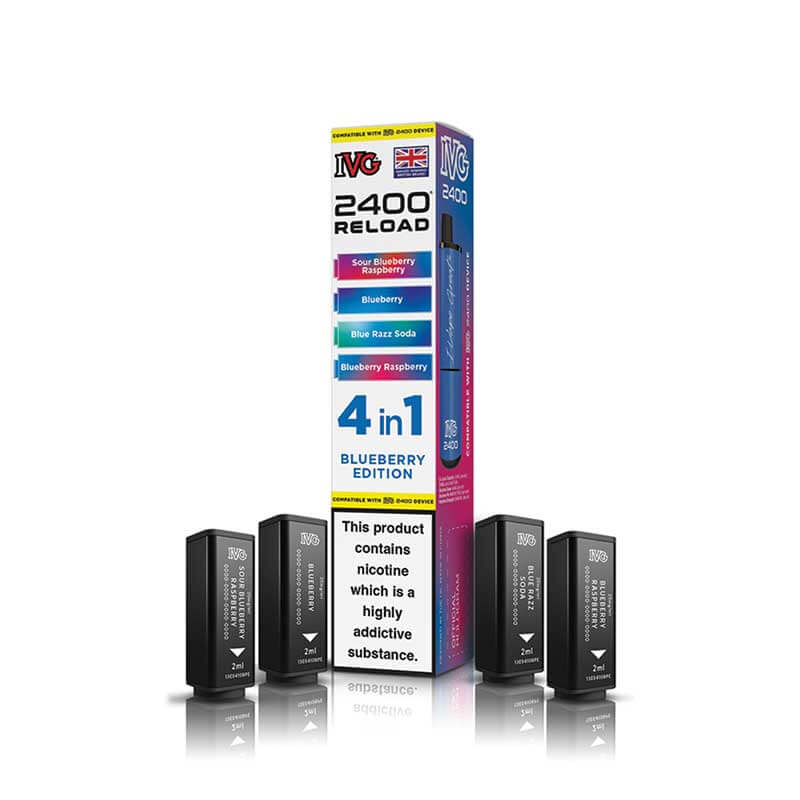 IVG 2400 Reload Prefilled Replacement Pods - Box of 5