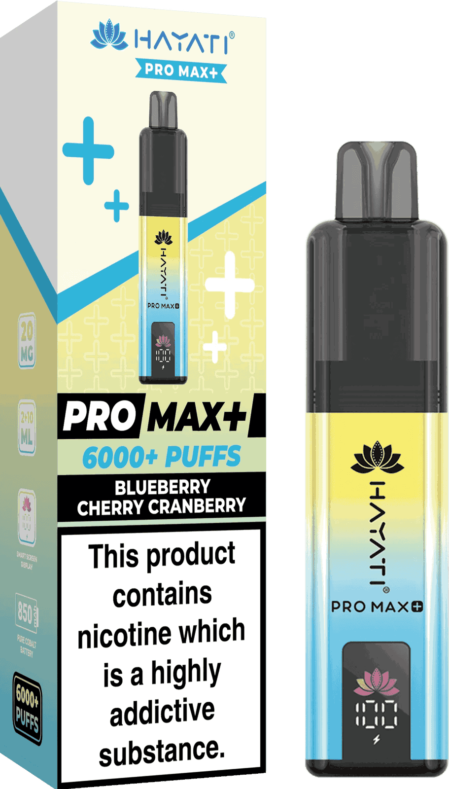Hayati Pro Max Plus 6000 Box of 5 | Wholesale Vape Kit