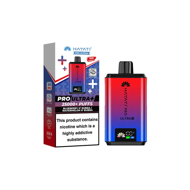 Hayati Pro Ultra Plus 25000 Puffs Box of 5 | Hayati Prefilled Pod Kit