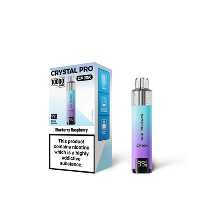 Crystal Pro 10000 Puffs box of 5 | Self-refilling Vape