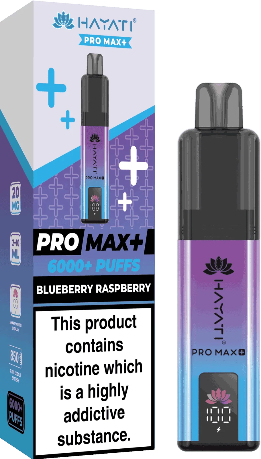 Hayati Pro Max Plus 6000 Box of 5 | Wholesale Vape Kit