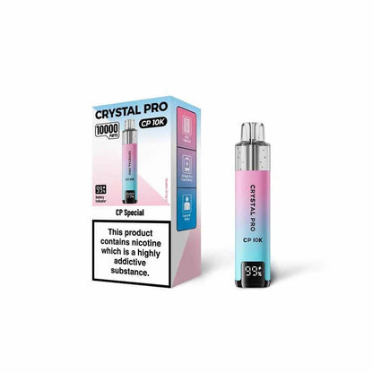 Crystal Pro 10000 Puffs box of 5 | Self-refilling Vape