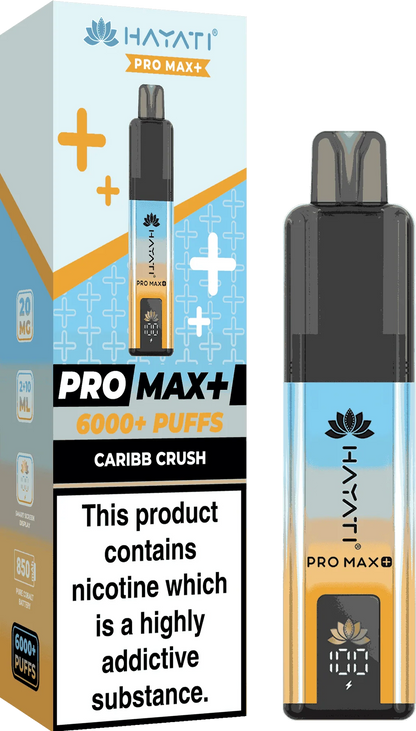 Hayati Pro Max Plus 6000 Box of 5 | Wholesale Vape Kit