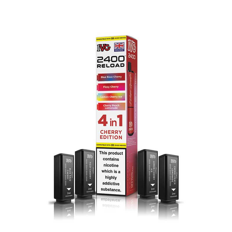 IVG 2400 Reload Prefilled Replacement Pods - Box of 5