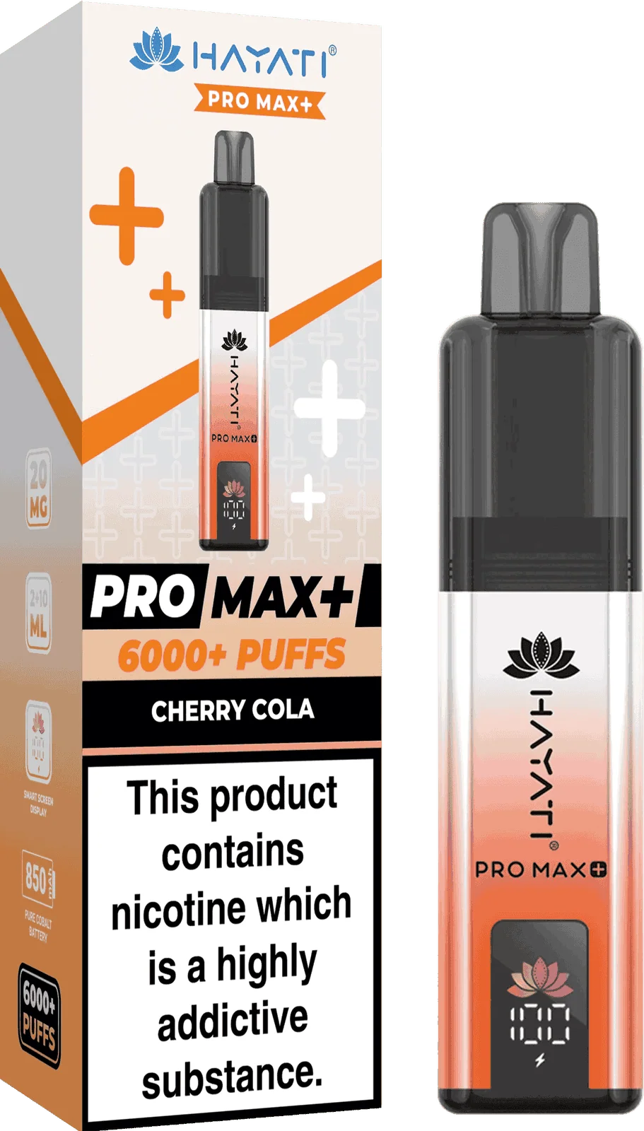 Hayati Pro Max Plus 6000 Box of 5 | Wholesale Vape Kit