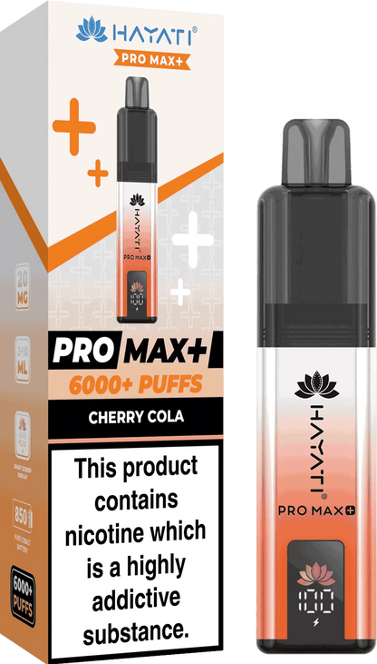 Hayati Pro Max Plus 6000 Box of 5 | Wholesale Vape Kit