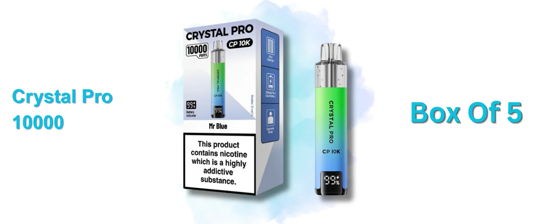 Crystal Pro 10000 Box of 5 