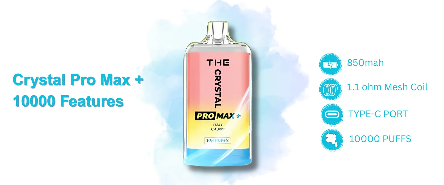 Crystal Pro Max 10000 Box of 10