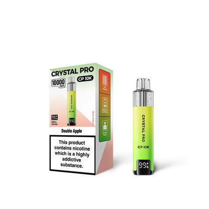 Crystal Pro 10000 Puffs box of 5 | Self-refilling Vape