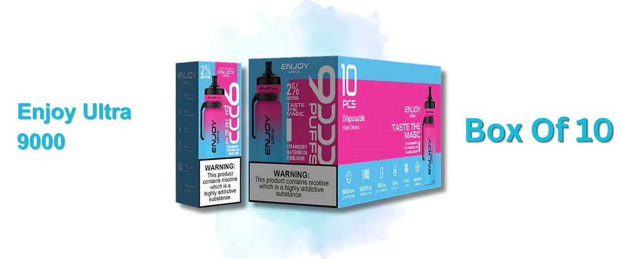 Enjoy Ultra 9000 Puffs Box of 10 | UK Vape Wholesale Enjoy Ultra 9000 Puffs Box of 10 | UK Vape Wholesale