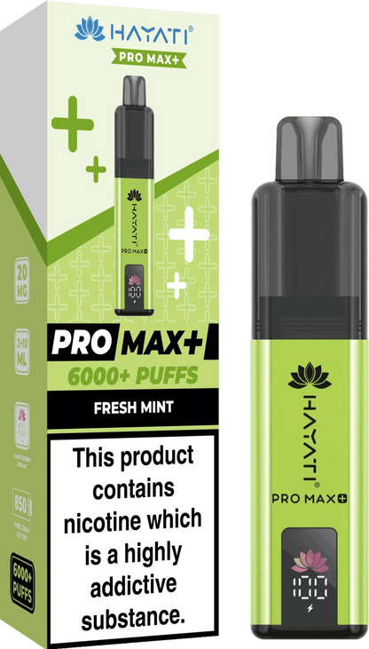 Hayati Pro Max Plus 6000 Box of 5 | Wholesale Vape Kit