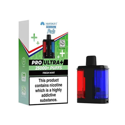 Hayati Pro Ultra Plus 25000 Pods Box of 5 | Hayati Prefilled Pods