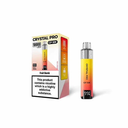 Crystal Pro 10000 Puffs box of 5 | Self-refilling Vape