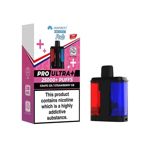 Hayati Pro Ultra Plus 25000 Pods Box of 5 | Hayati Prefilled Pods