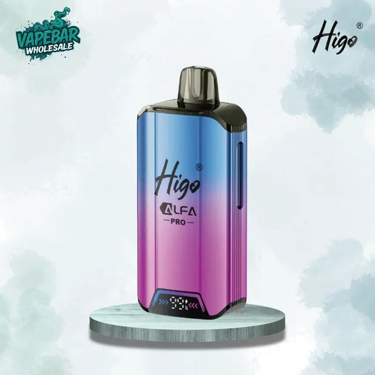 Higo Alfa Pro 25K Puffs Prefilled Pod Vape Kit - Box of 5