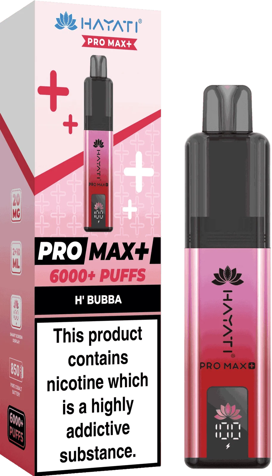 Hayati Pro Max Plus 6000 Box of 5 | Wholesale Vape Kit