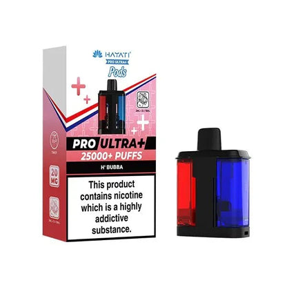 Hayati Pro Ultra Plus 25000 Pods Box of 5 | Hayati Prefilled Pods