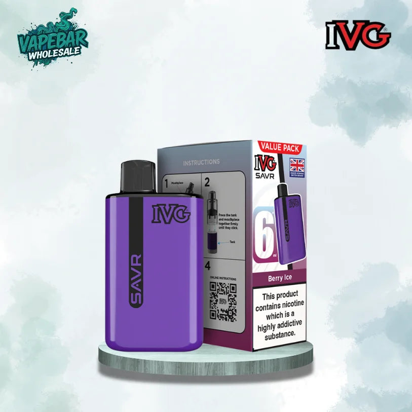 IVG SAVR 3000 Box Of 5 – Powerful Prefilled Pod Kit