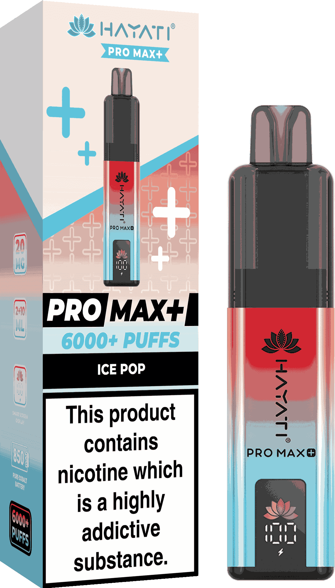 Hayati Pro Max Plus 6000 Box of 5 | Wholesale Vape Kit