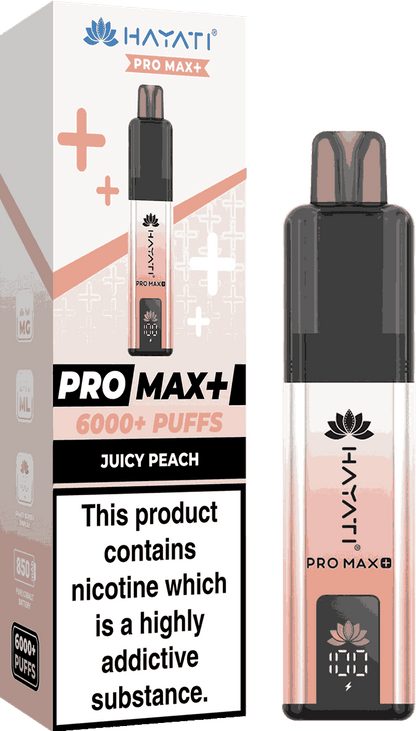 Hayati Pro Max Plus 6000 Box of 5 | Wholesale Vape Kit