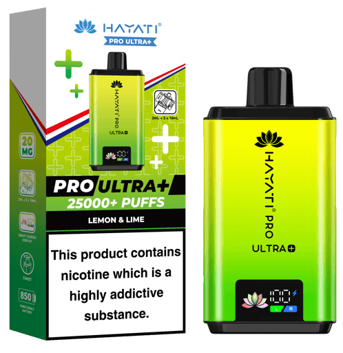 Hayati Pro Ultra Plus 25000 Puffs Box of 5 | Hayati Prefilled Pod Kit
