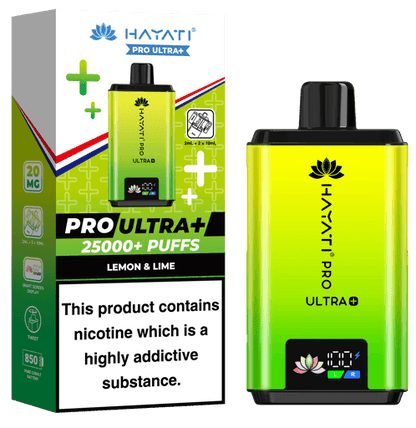 Hayati Pro Ultra Plus 25000 Puffs Box of 5 | Hayati Prefilled Pod Kit