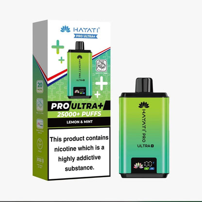 Hayati Pro Ultra Plus 25000 Puffs Box of 5 | Hayati Prefilled Pod Kit