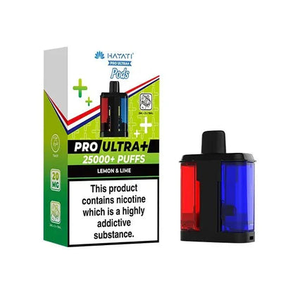 Hayati Pro Ultra Plus 25000 Pods Box of 5 | Hayati Prefilled Pods