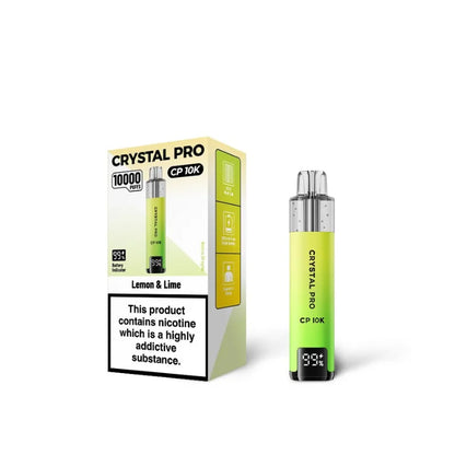 Crystal Pro 10000 Puffs box of 5 | Self-refilling Vape